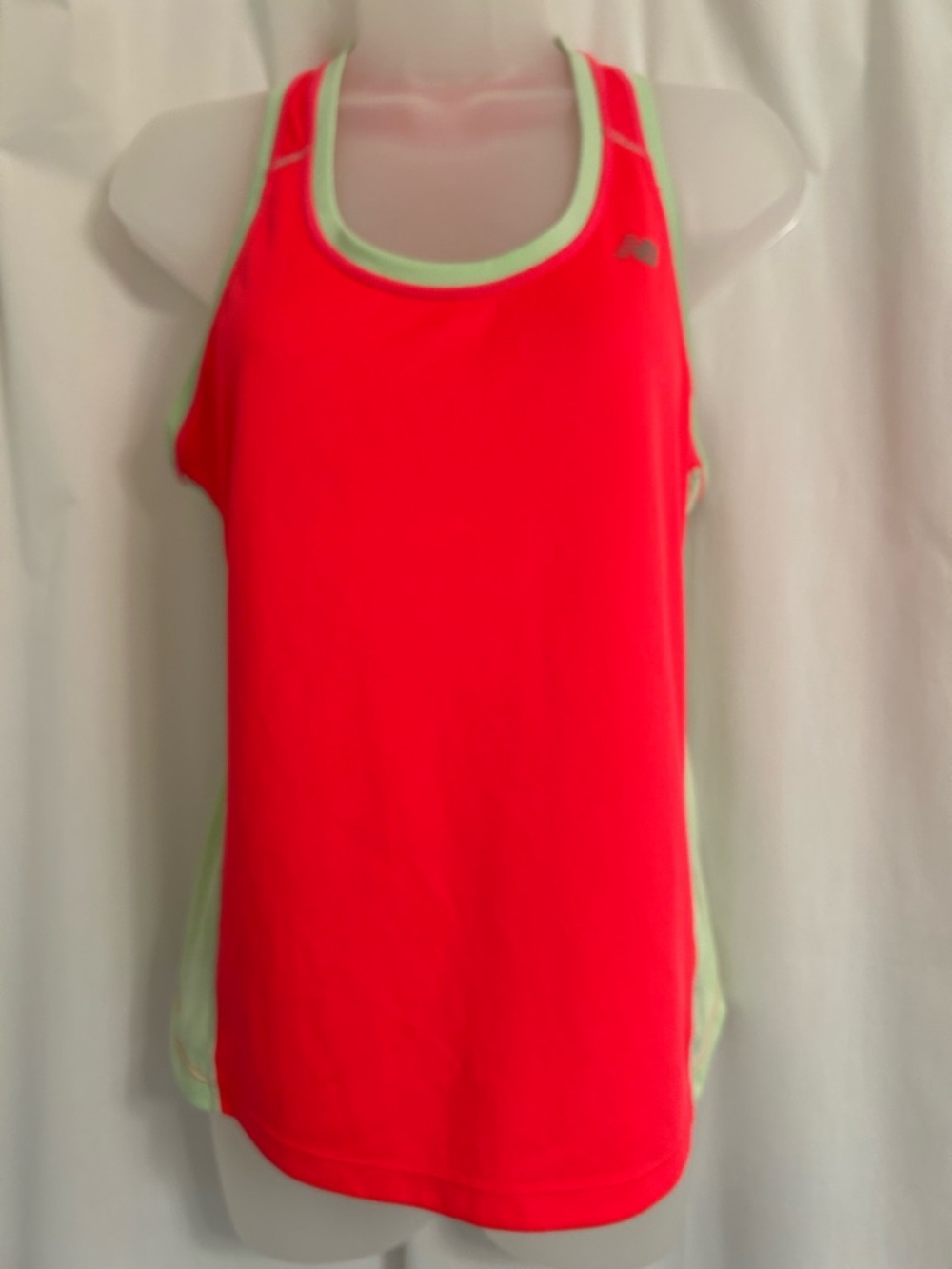 New Balance Hot Pink and Mint Racerback Tank